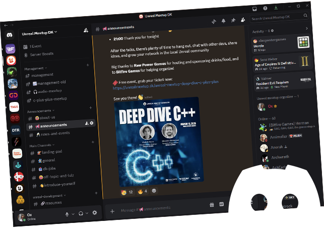 unreal-meetup-discord
